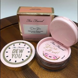 Too Faced Dew You Fresh Glow Setting Powder